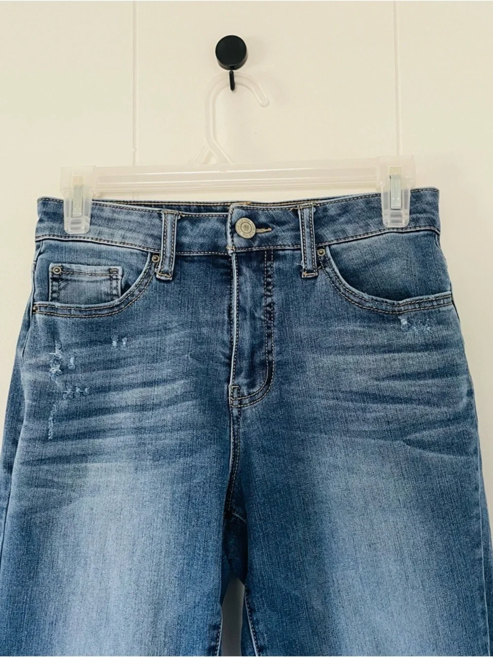 Time and Tru Women's Skinny Jeans in Medium Blue Wash